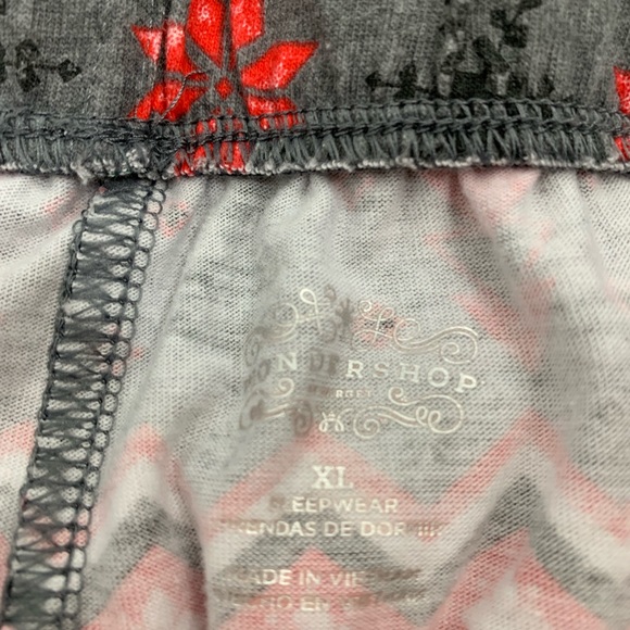Wondershop holiday flannel sleep lounge pants - Picture 4 of 8
